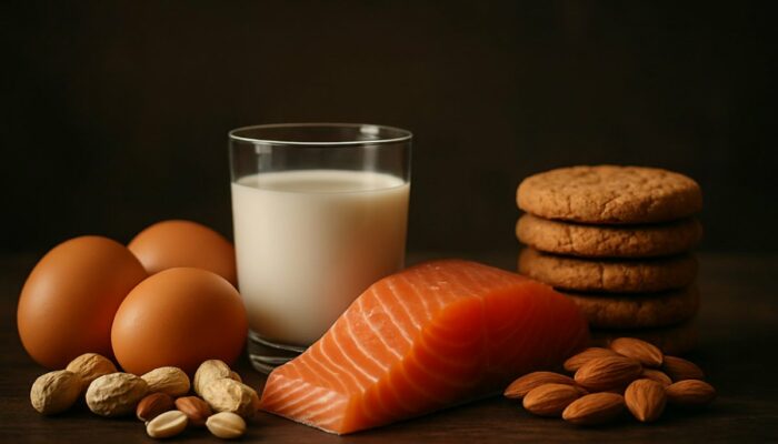 5 common food allergens